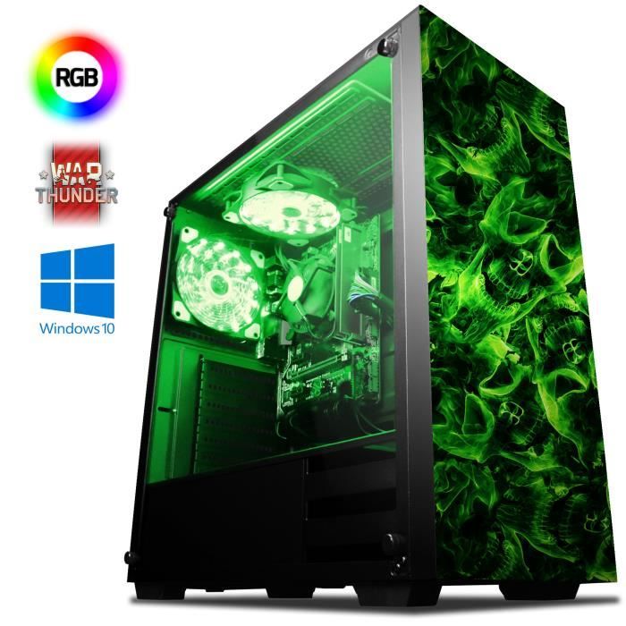 Top achat Ordinateur de bureau VIBOX Ultra 11XLW PC Gamer Ordinateur avec War Thunder Jeu Bundle, Windows 10 OS (3,8GHz AMD A8 Quad-Core Processeur , Radeon R7 Gra pas cher