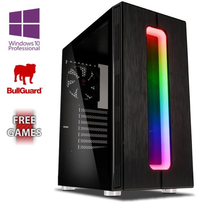 Top achat Ordinateur de bureau Vibox AX-1 PC Gamer avec 2 Jeux Gratuits, Win 10 Pro, WiFi (3,8GHz AMD A6 Dual-Core CPU, Radeon R5, 8GB 2400MHz RAM, 1TB HDD) pas cher