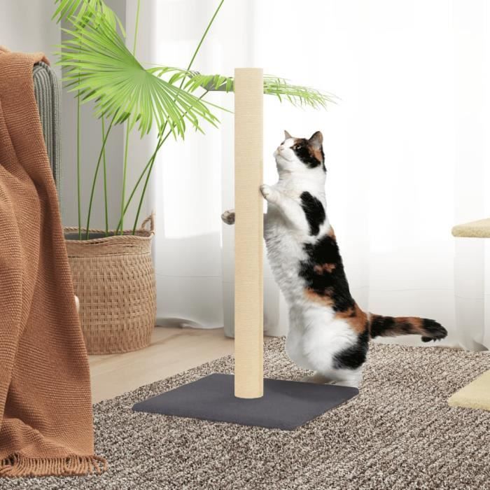 Meilleurs prix pour vidaXL Arbre à chat Gris foncé 35x35x70 cm