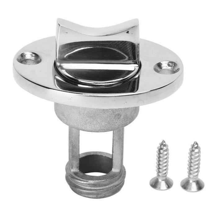 AI07119Akozon Boat Drain Plug Stainless Steel Marine Drain Plug Screw