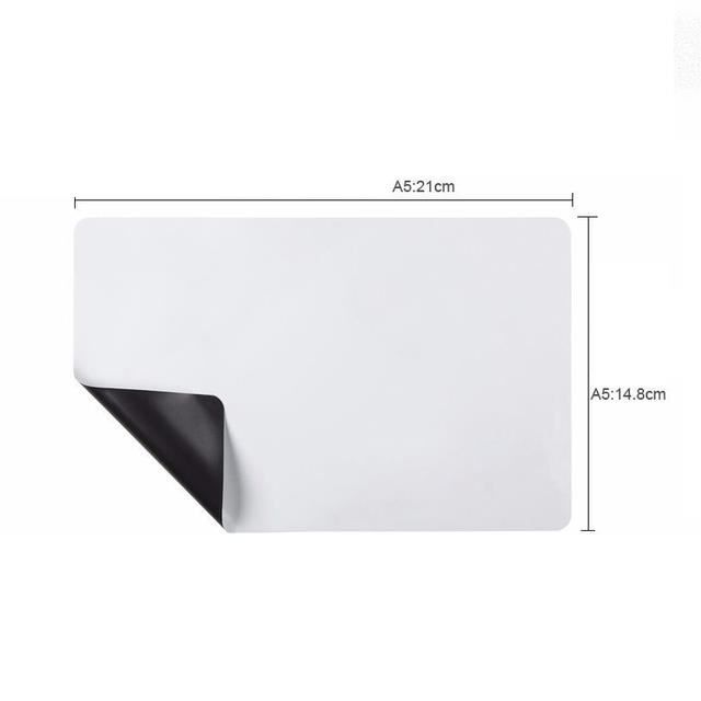Lot De 2 Porte-documents Magnétiques Pour Frigo - 31,5x24 Cm, Blanc, Capacité 1,5 Kg - 4