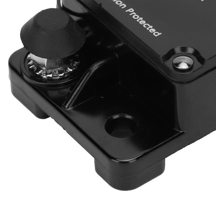 Disjoncteur Automatique 12V-24V DC 30A - Protection Stéréo Voiture Bateau Avec Bouton Réinitialisation