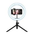 Trust Maku LED Ring Light 10” avec Trépied, Support de Téléphone et Télécommande pour Selfie, TikTok, YouTube-1