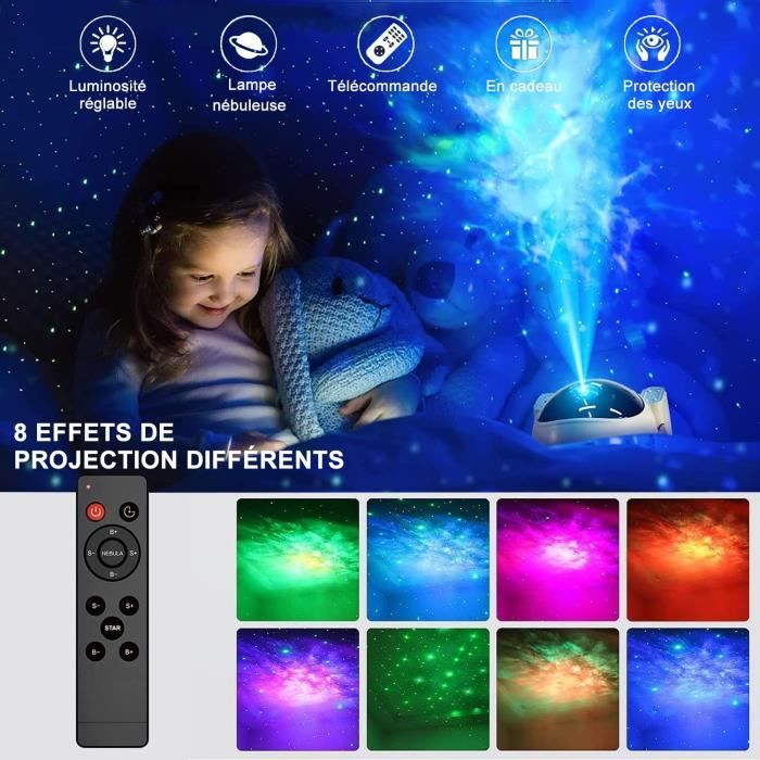 Projecteur Ciel Etoile, IBELL Lampe Projecteur LED Étoilé Galaxie, Ciel  Étoilé Plafond Projecteur Veilleuse Enfant Adulte avec[27] - Cdiscount  Maison