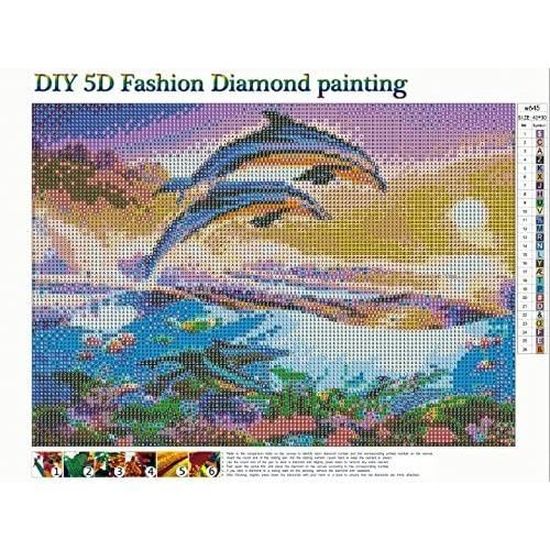 MXJSUA Bricolage 5D Diamant Peinture Par Numéro Kits Forage Complet