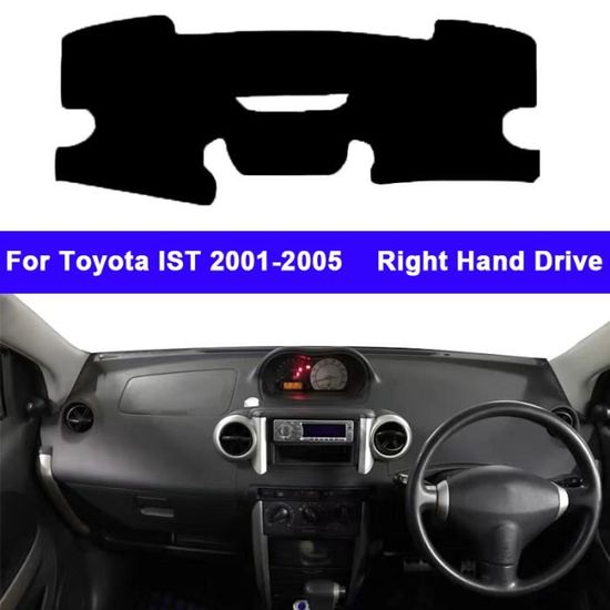 LHD rouge - Couvercle de protection de tableau de bord intérieur de  voiture, Tapis de protection pour Console