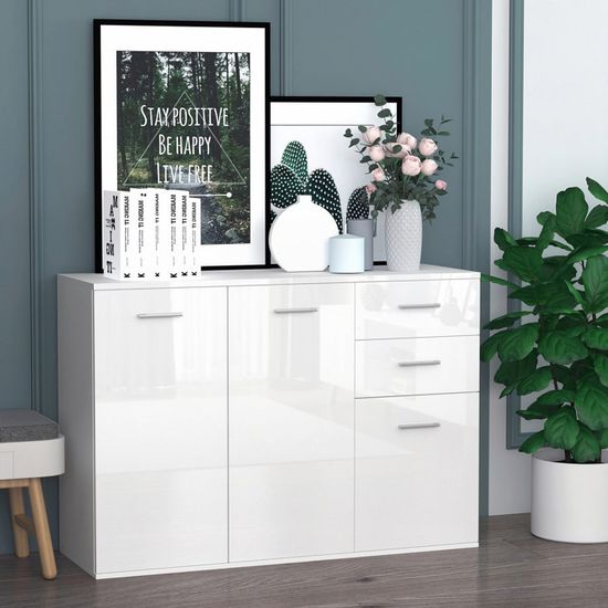 Buffet Salon Meuble De Rangement Style Moderne Avec Placard à 2 Portes Cannelees Etagere Reglable Pieds En Metal Blanc 98779998 Buffet Salon Meuble De Rangement Style Moderne Avec Placard à 2 Portes Cannelees Etagere Reglable Pieds En Metal Blanc 98779998