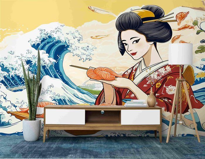 Art mural de paysage simple moderne, style traditionnel chinois, affiche en toile HD, impressions, décoration de la maison, chambre à coucher, salon 15 Art mural de paysage simple moderne, style traditionnel chinois, affiche en toile HD, impressions, décoration de la maison, chambre à coucher, salon 15
