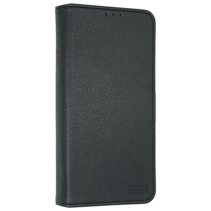 Étui Portefeuille Pour Hotwav Cyber 9 Pro - Tissu Oxford Et Cuir PU, Rabat Magnétique, Fentes Cartes - Noir