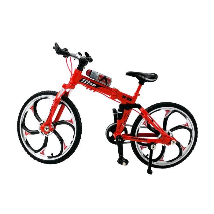 Voiture Jouet De Simulation Mini Velo De Montagne De Jouet De Velo De Course D Alliage Pour La Decoration A La Maison De Vehicule Cdiscount Sport