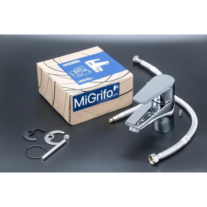 Robinet De Lavabo Moderne | Monocommande De Lavabo (Rouleau De Téflon ...