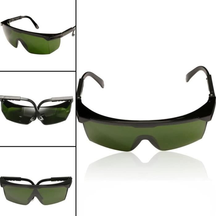 Lunettes De Protection Laser Et IPL - Certification CE OD5+, Protection UV400 (200nm-2000nm)