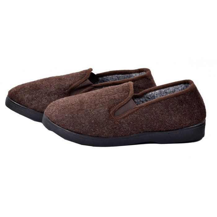 Charentaise Homme Pantoufle Premium - Ozabi - Modèle 2350 - Confortable et résistante - Marine