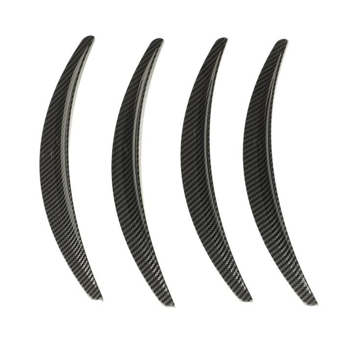 Protecteur d'Aile de Roue de Voiture Protection Anti-collision Bande Anti-collision Accessoire Automobile, Noir, 4.5cm Protecteur d'Aile de Roue de Voiture Protection Anti-collision Bande Anti-collision Accessoire Automobile, Noir, 4.5cm