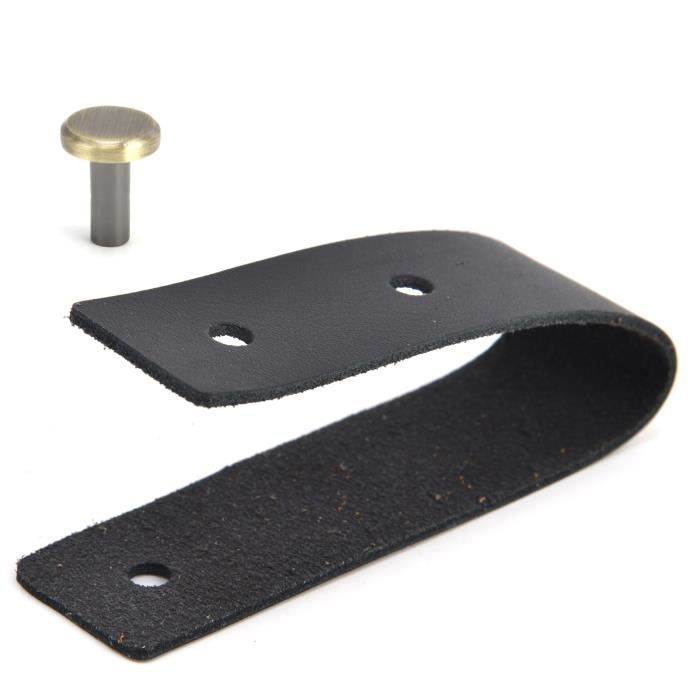 Poignée De Placard Ronde SODIAL – Argent, Petite Taille Pour Armoire Ou Tiroir