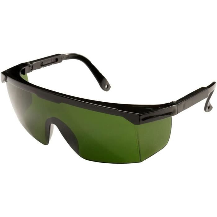 Lunettes De Vision Pour Laser, Vert - Verres Résistants Lunettes De Sécurité Laser IPL 200nm