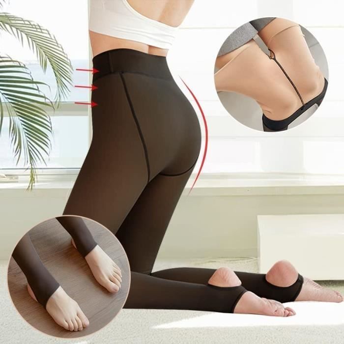 Legging top opaque femme