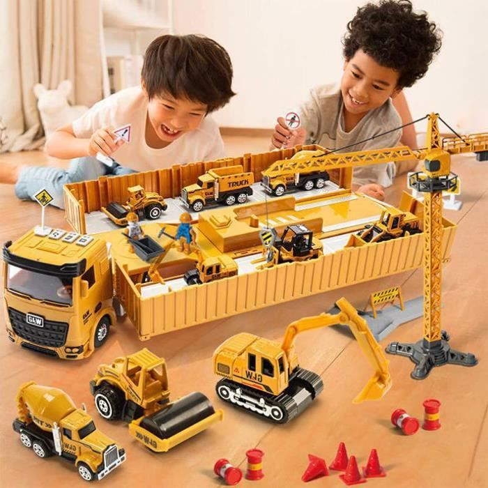 Pelle en alliage jouet ingénierie camion ensemble simulation grue grue  enfants garçon excavatrice - Cdiscount Jeux - Jouets