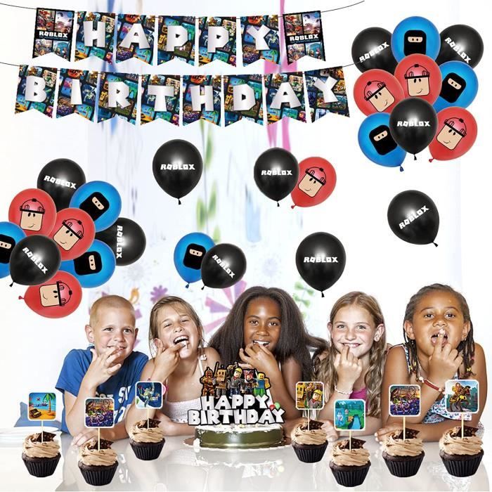 Ensemble de Ballons de décoration d'anniversaire - Multicolore