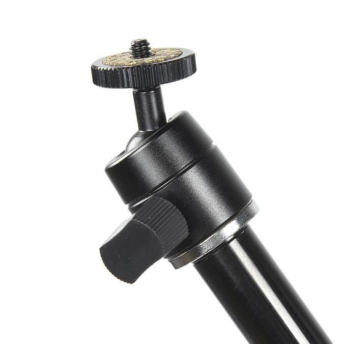 Aluminium de support de trépied de lumière de photographie de studio atténué par