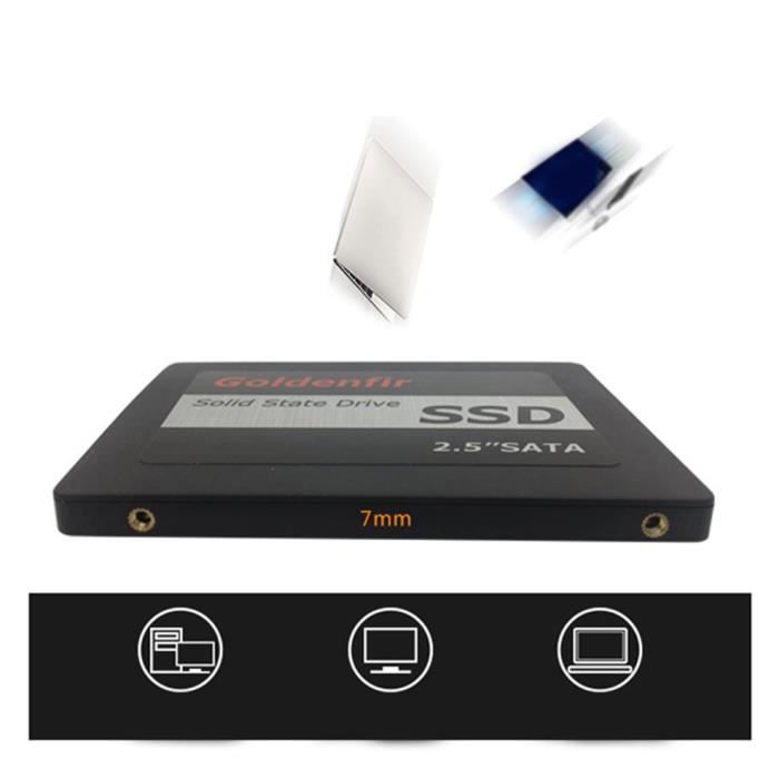 Goldenfir SSD 120gb SSD 2.5 disque dur disque solide disques SSD 2,5 pouces  SSD interne