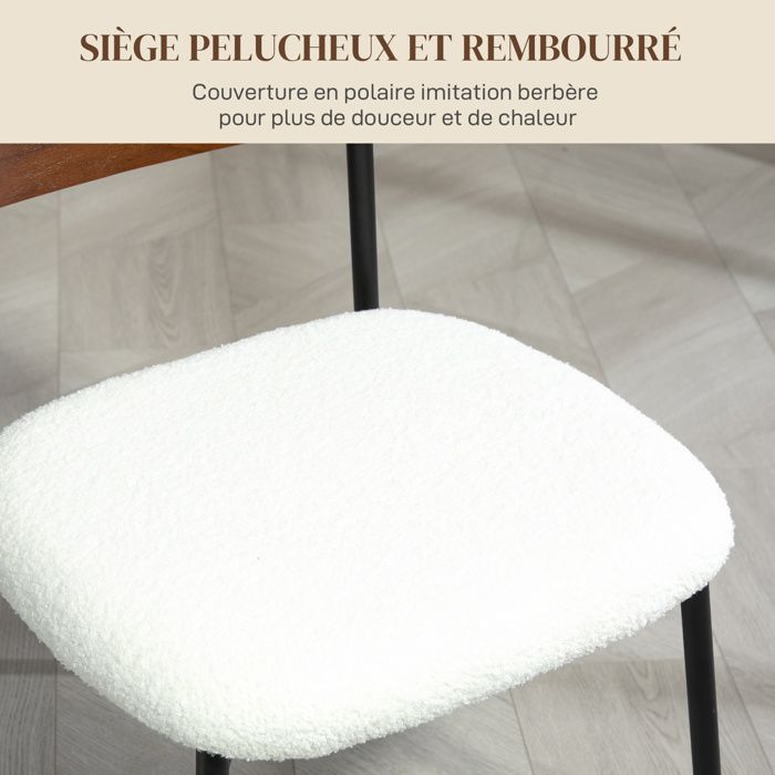 Lot de 2 chaises - Label Emmaüs