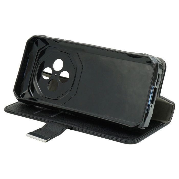 Housse Portefeuille En éco-cuir Noir Pour HTC HD7 (T9292) - étui Avec Rabat - Neuf