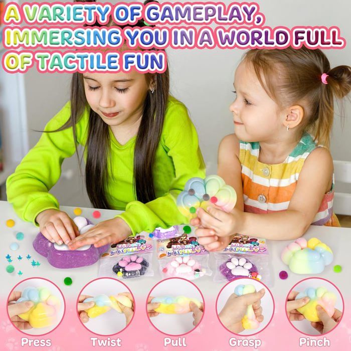 Lot De 15 Jouets Anti-stress En Caoutchouc Souple – Super Pour Enfants, Cadeau Anniversaire Ou Bonne Surprise Rigolote