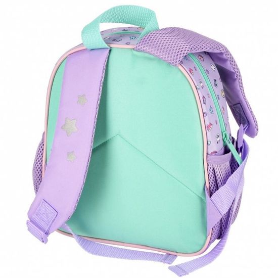 Sac à Dos Officiel Gabby's Dollhouse Pour Filles - 37,5 Cm - Design Pastel Avec Gabby Et Les Chatons - Compartiment Principal, Poche Avant Et Latérale