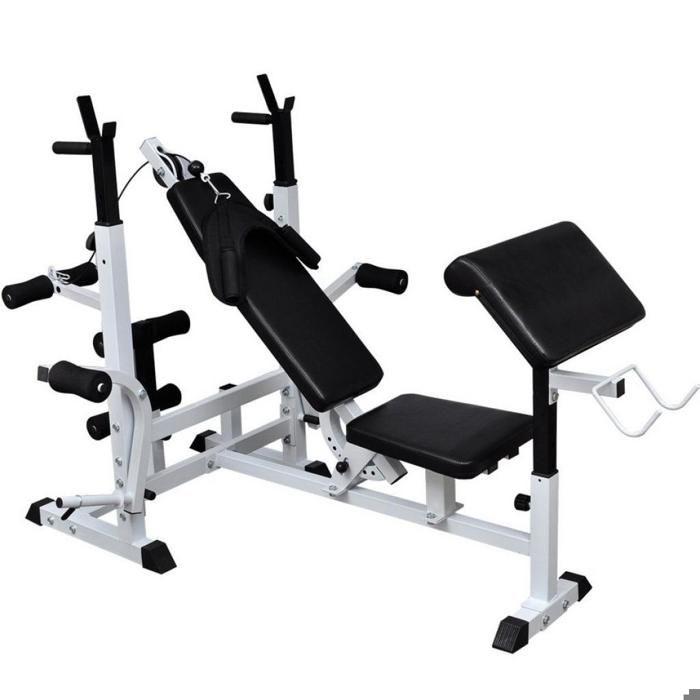 Banc De Musculation Multifonction Pliable - Avec Leg Extension, Charge Max 200kg, Pour Entraînement Complet à La Maison - 2
