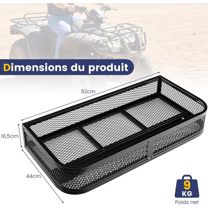 Panier De Rangement En Fer, Étagère À 2, Égouttoir À Vaisselle De Grande Capacité, Égouttoir À