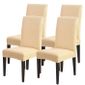 NIBESSER Housse de Chaise Epais Tricot Universel Extensible Coverture de Chaise Elastique Stretch Mariage de Salle /à Manger Interieur Lavable