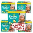 374 Couches Pampers Baby Dry taille 5+-0