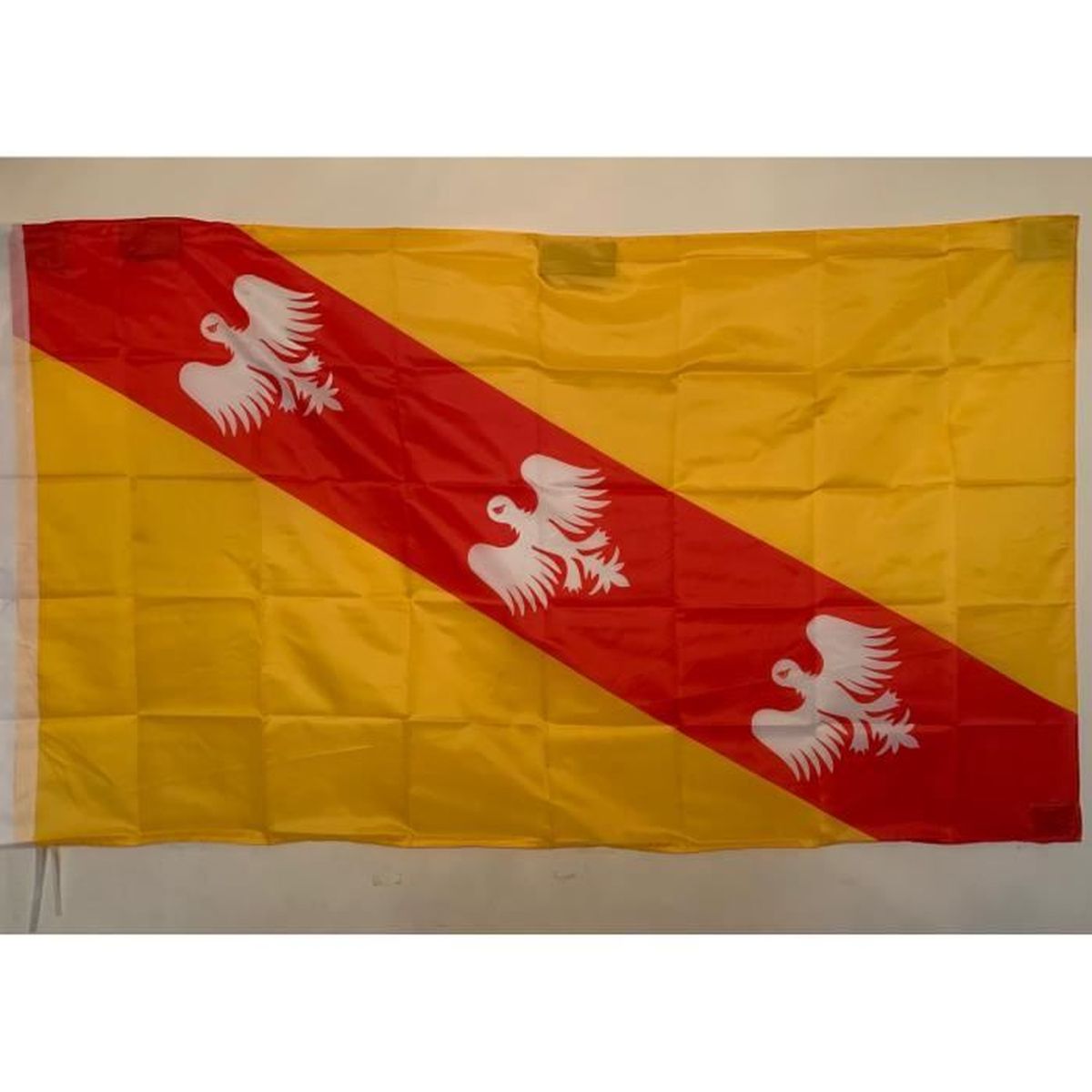 France 30 x 45 cm Haute qualit/é PAVILLON Lorrain AZ FLAG Drapeau Lorraine 45x30cm
