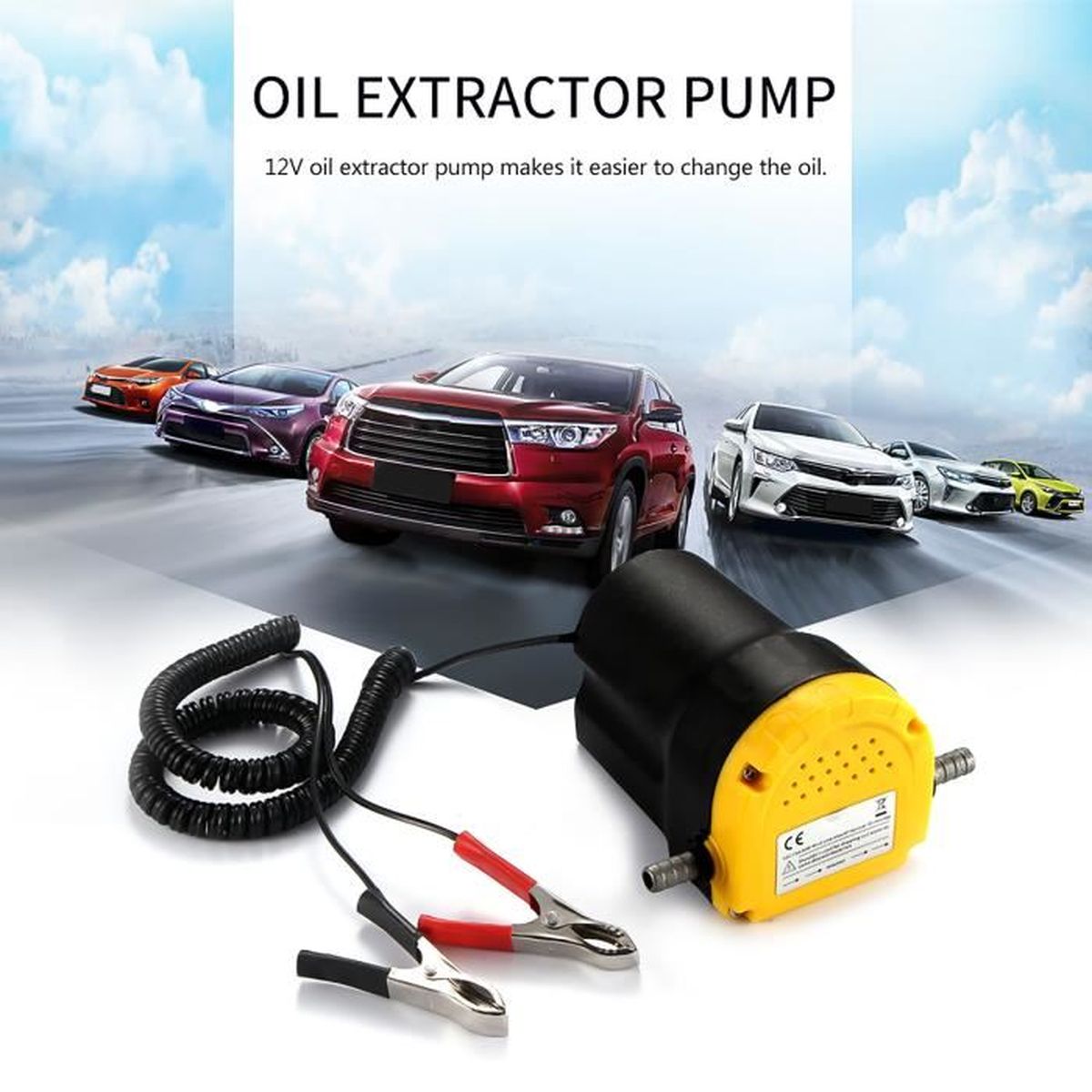 Pompe à Carburant électrique 12V - Pour Essence/diesel, 3-5 PSI, Débit 80-100 L/h
