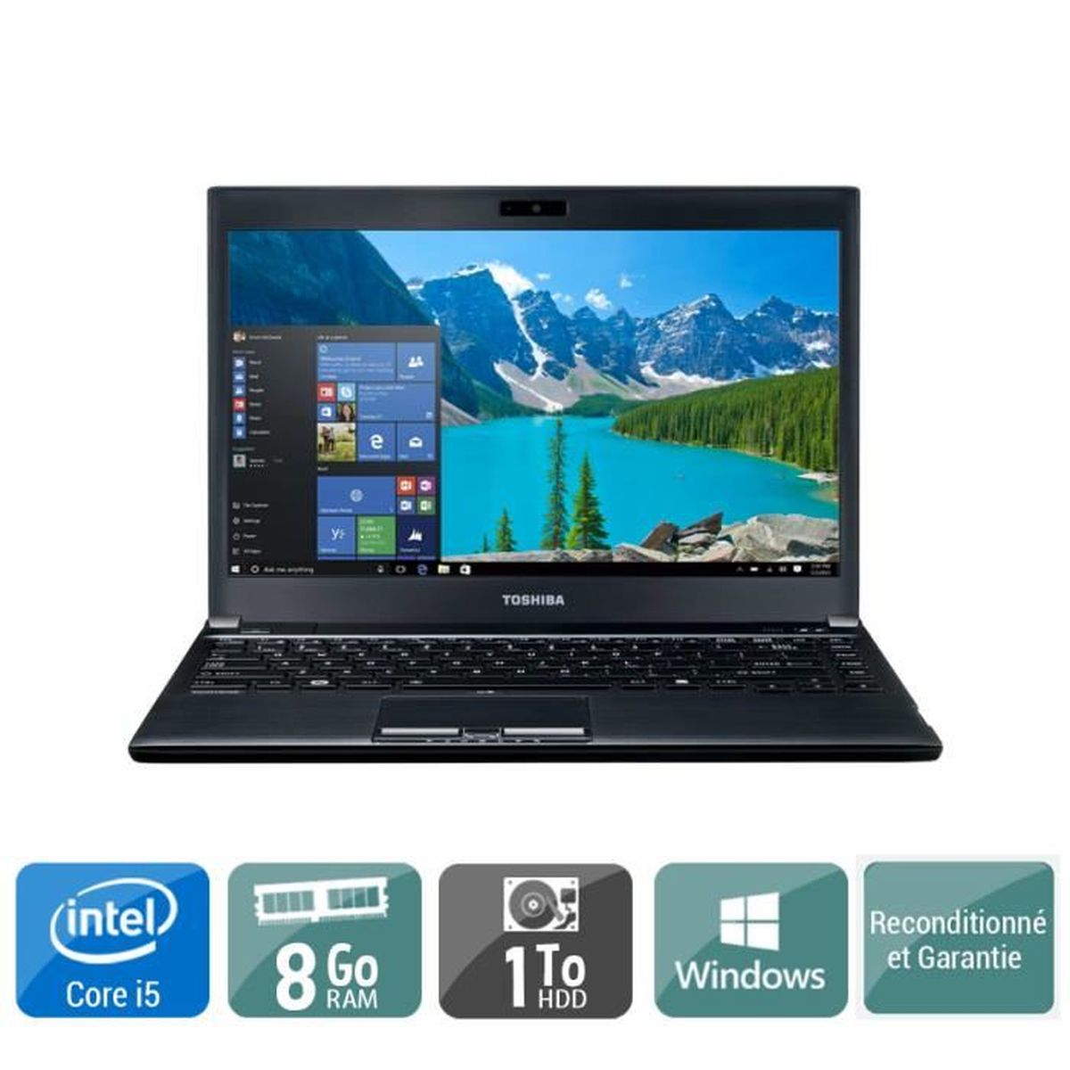 Ordinateur portable  PORTEGE R930 core i5 8 go