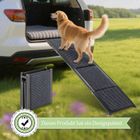 Rampe pliable pour chiens 158x44 cm, antidérapante, charge maximale 110 kg, convient pour voiture et canapé - THANADDO