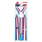 ESPA Bretelles Tricolores Bleu Blanc Rouge France - Bretelles - Taille Unique - Adulte - Homme