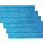 ELCKNER 4PCS Lingettes Reutilisable pour Swiffer Wetjet,Serpillières Remplacement pour Swiffer WetJet Spray Balais Lavable en Machine