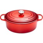 Cocotte en fonte ovale Cerise - Le Creuset 29cm
