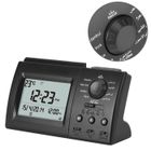 VINGVO horloge islamique 1pc prière islamique musulmane priant Azan Athan réveil cadeaux noir