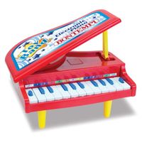 Piano électronique Bontempi 11 touches 21,5 cm rouge - Instrument de musique - Enfant - 3 ans et plus