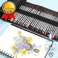 CONFO 72 crayons de couleurs,crayons de couleurs pour les artiste,les étudiants,les bandes dessinées pour adultes ainsi que cadeau d