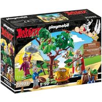 PLAYMOBIL - 70933 - Astérix : Panoramix et chaudron de Potion Magique - Multicolore - Enfant - Astérix