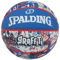 Ballon Spalding Graffiti Rubber - bleu/rouge - Taille 7
