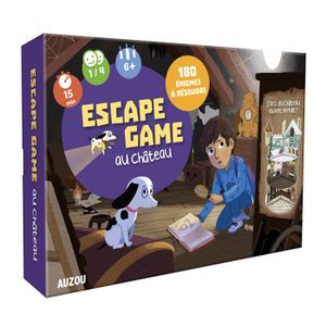 JEU SOCIÉTÉ - PLATEAU Grand jeu Escape Game au château AUZOU Editions