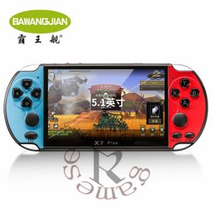 JEU CONSOLE RÉTRO bleu rouge - Console de jeu Portable X7 Plus pour 