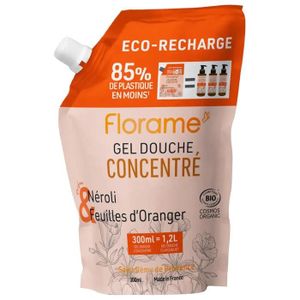 GEL - CRÈME DOUCHE Florame Gel Douche Concentré Néroli et Feuilles d'
