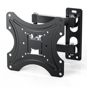 Support Mural Orientable Et Inclinable Pour TV LED/LCD - VESA 200, Compatible 14" à 42"