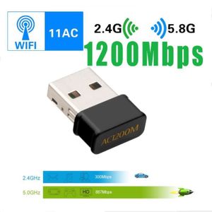CLE WIFI - 3G Mini USB WiFi Adaptateur 1200Mbps Clé WiFi Dongle 